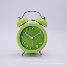 Green Twin Bell Ring Table Alarm Clock Desk Alarm Clock